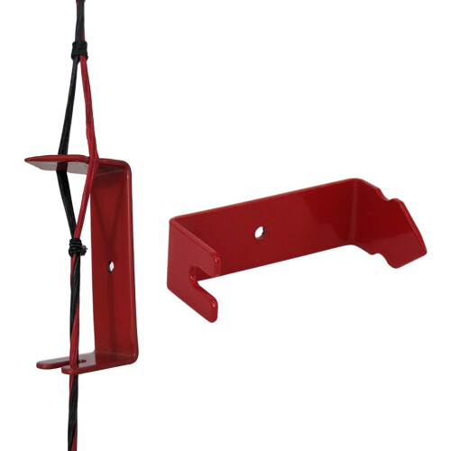 Red Compound Bow String Separator Strong Metal Archery Accessories