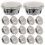 50Pcs Mini Cake Pans With Lids Aluminum Ramekin Baking Cups 5