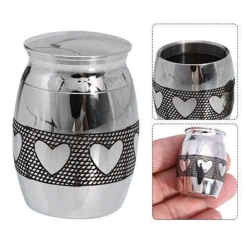 1Pc Creative Commemorate Urn Container For Pet Cremation 2