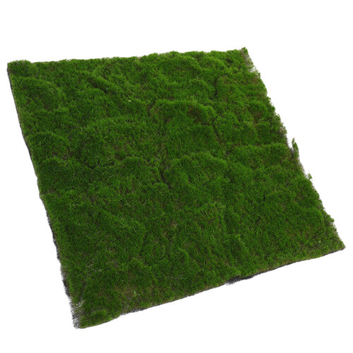2Pcs Decorative Artificial Moss Plastic Green Soft for Home Garden Use 2