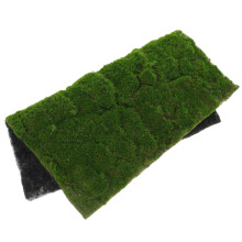 2Pcs Decorative Artificial Moss Plastic Green Soft for Home Garden Use