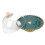 One Set Ceramic Cake Display Stand And Serving Tray 6