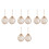 8 pcs clear plastic fillable ornaments with rope for christmas decor 10