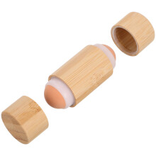 Volcanic Stone Oil Absorbing Face Roller Bamboo Makeup Tool
