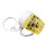 1Pc Simulation Beer Cup Key Chain Acrylic Mini Pendant Decoration 1
