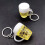 1Pc Simulation Beer Cup Key Chain Acrylic Mini Pendant Decoration 10