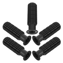 5 pcs plastic foosball replacement handles with anti-slip grip sturdy