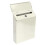 Wall Mounted Mailbox Beige Iron 1pcs 11.6x8.6x2.4in 2
