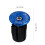 2pcs aluminum bike handlebar end plugs, durable locking caps 11