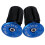 2pcs aluminum bike handlebar end plugs, durable locking caps 6