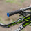 2pcs aluminum bike handlebar end plugs, durable locking caps 9