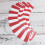 24 Pcs Cake Decorations Baking Paper Cupcake Liners Striped Wrappers 8