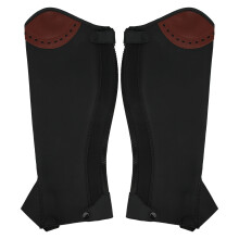 2Pcs Leder Chaps Reit Reiten Chaps Bein Schutz