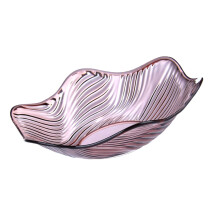 Fruit Plate Met Bloemontwerp Voor Thuis (Paars)