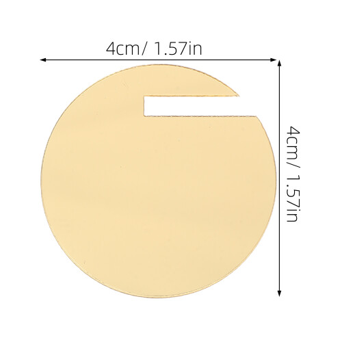 180pcs Acrylic Drink Tags for Wine Glasses Reusable 1