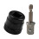 Jack Drill Adapter Trailer Jack Socket Extension Bit Rust Resistant Vanadium Steel Adjustable MultiAngle 2.76x1.14x0.98 1