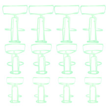 36Pcs Nets For Saline Bottles Hanging Covers Green