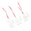 1Set Clear Acrylic Hanging Decorations for Christmas Tree Crafts 2