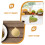 50pcs round cardboard cake boards for mousse and mini cakes display 7