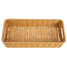 immagazzinaggio in rattan con vassoio per frutta