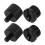 4 Pezzi Adattatore Asta Microfono 5/8 a 1/4 Maschio Alluminio 11
