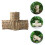 Durable Grass Hamster Tunnel Toy for Small Pets 5