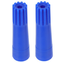 2 stuks verlengbuis met schroefdraadadapter voor dweil en