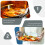 voor magnetron, , serveren, fruit en salade 7