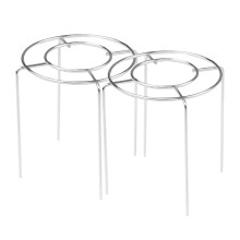 2 unidades grade aço inoxidável 12,7 cm para vapor, e assar