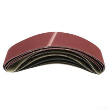 Aluminum Oxide Sanding Belts 6-Piece Pack For Professional Finishes Across Industries