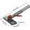 Mini Cleaning Mop With Integrated Spray Function, Highly Absorbent Multi-Surface Dust Mop For Household Desk, Glass Grey 5