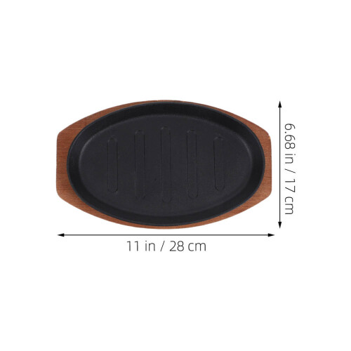 aquecida 30 cm com base madeira 1