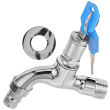 einhebeliger Außenwasserhahn mit und Schlüssel