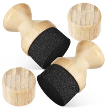 2 schneidebrett-öl- und wachsauftrager mit deckel für holz