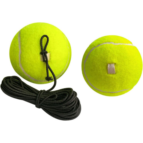 Tennis Training Balls 5-Piece Set With Elastic String Rebound Practice Balls Beginner Training Tool 2