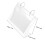 1 langlebiges -desktop-stehalbum, mini-album transparent 2