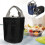 2 isolierbeutel bento lunchtaschen runde lebensmittelbeutel 11