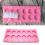 12-teilige silikonschokoladenform mit , rund, pink 4