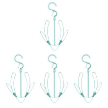 4er-pack schuhtrockner mit beweglichem schuhhalter, himmelblau