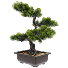 künstliche Bonsai- mit Topf für Tischdekoration