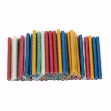 100 farbiger glitzerpulver-klebestift, umweltfreundlich