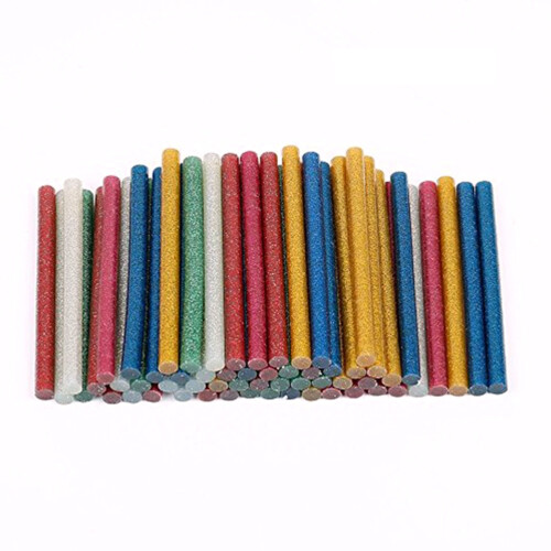 100 farbiger glitzerpulver-klebestift, umweltfreundlich 1