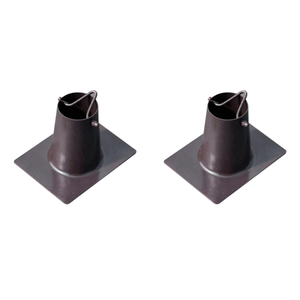 Rain Chain Gutter 2X Arched Rain Chain Gutter Adapter For Rainwater Pipe Outlet 9084446176339