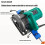 Circular Saw Guide Rail, Adjustable Base Guide, Plastic Cutting Machine Accessories Model A 2