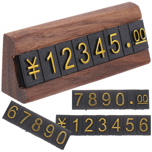 Juego De Para Etiquetas De Precio Con Montaje Ajustable