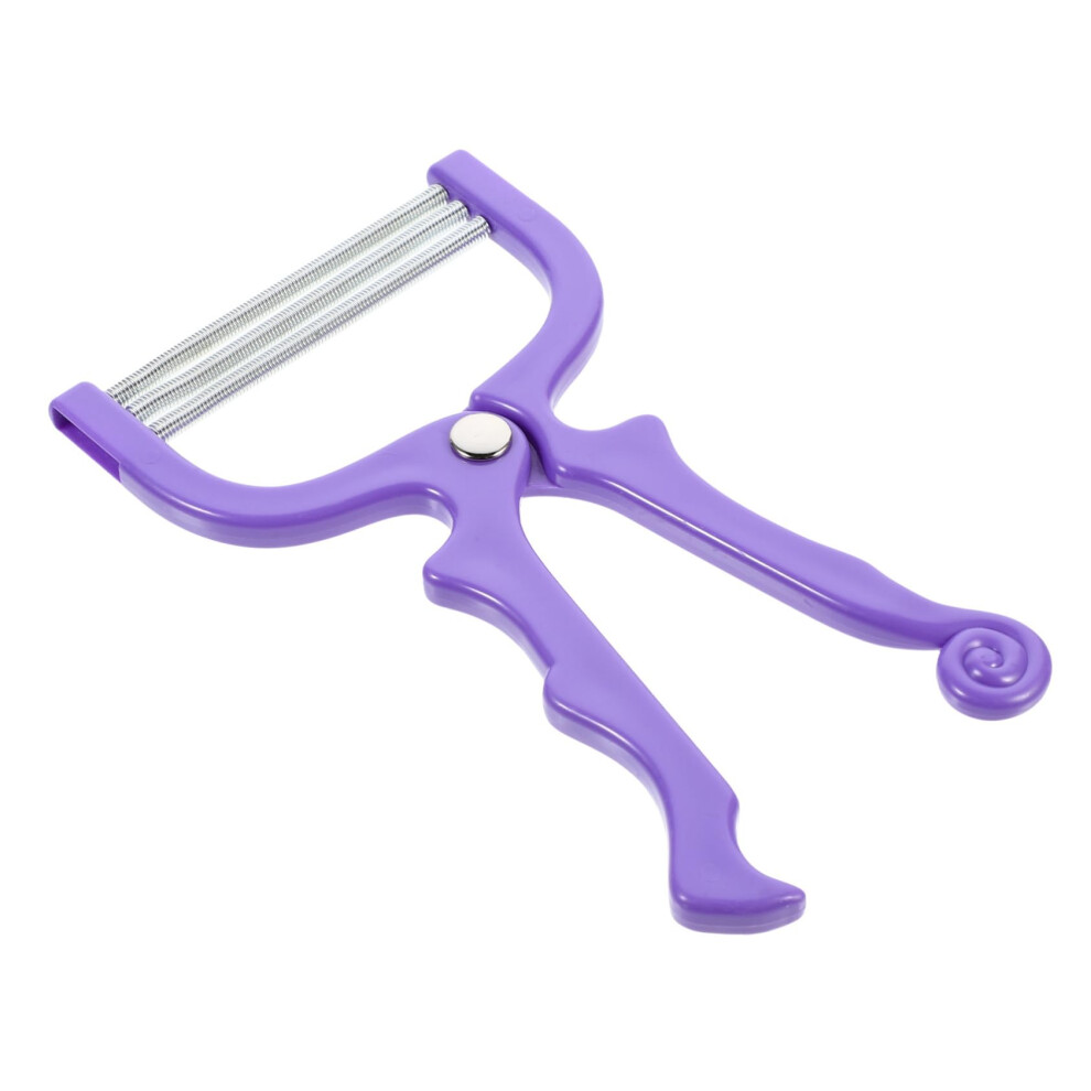 Hair Epilator 3-Piece Set For Women Facial Hair Removal Tool Manual Threader Brow And Face Remover Random Color