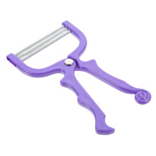 Manual Hair Epilator For Men Nose Brow Trimmer Facial Hair Remover Tool Non-Slip Handle Random Color