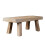 Creative Wooden Stool Sculpture Handcrafted Display Base 9