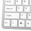 Wireless Keyboard Mouse Combo Plug And Play Multimedia Pc Set 6