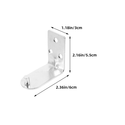 4Pcs Wall Mounted Fire Extinguisher Bracket Iron Holder 2